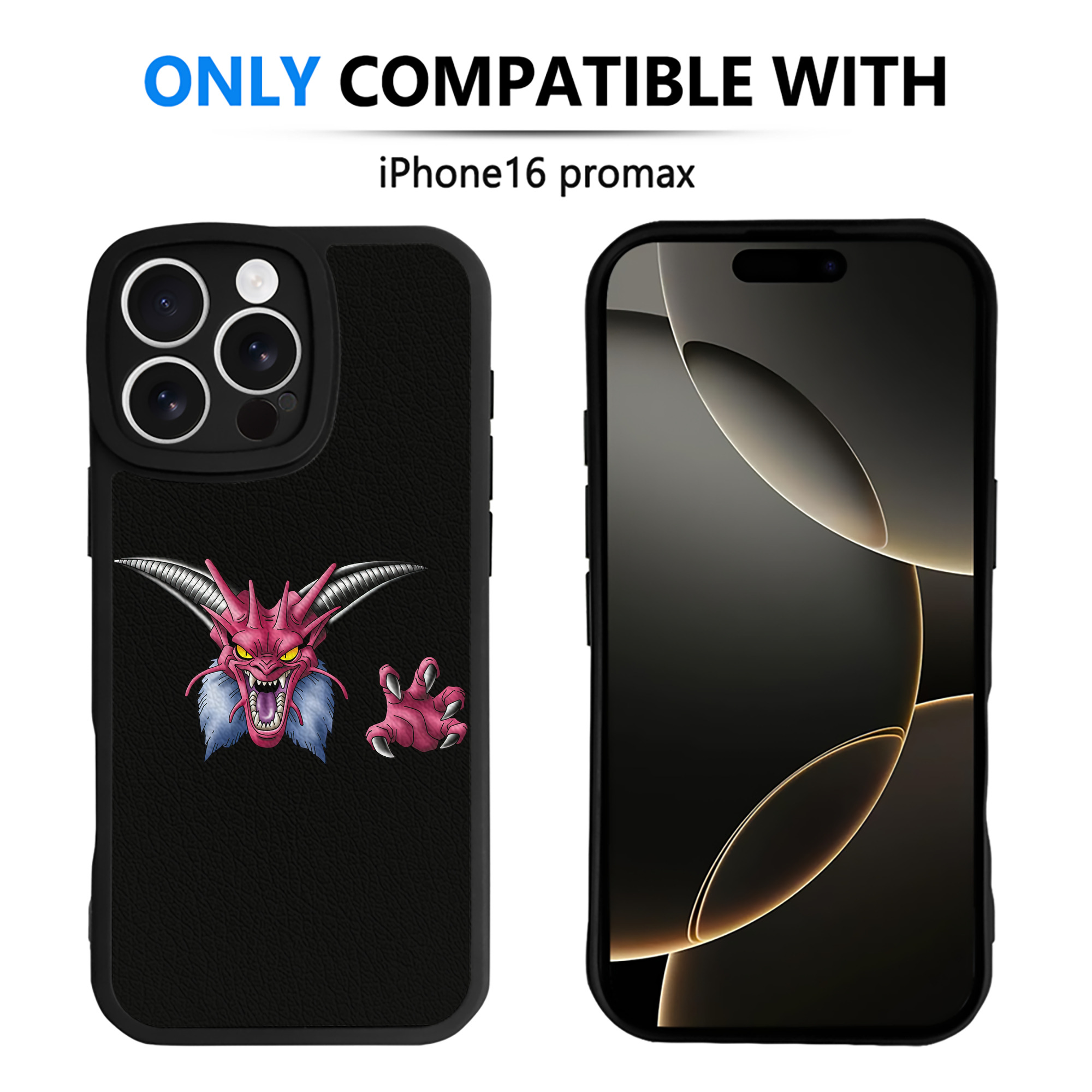 （画像用） ドラゴンクエスト Doragon Kuesuto Dragon Quest 【iPhone 16シリーズ対応】シリコンスマホケース（レザー調） 材質：シリコン